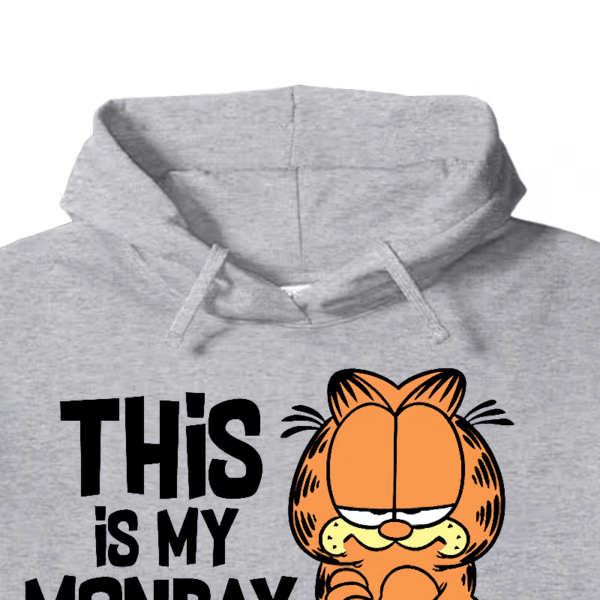 This Is My Monday Face Garfield Mood Activated Hoodie