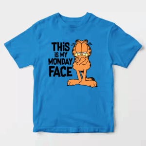 This Is My Monday Face Garfield Mood Activated Unisex T-Shirt