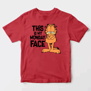 This Is My Monday Face Garfield Mood Activated Unisex T-Shirt