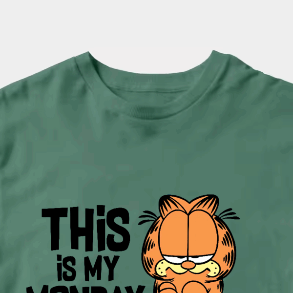 This Is My Monday Face Garfield Mood Activated Unisex T-Shirt