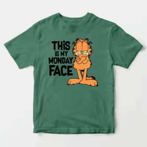 This Is My Monday Face Garfield Mood Activated Unisex T-Shirt