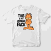 This Is My Monday Face Garfield Mood Activated Unisex T-Shirt