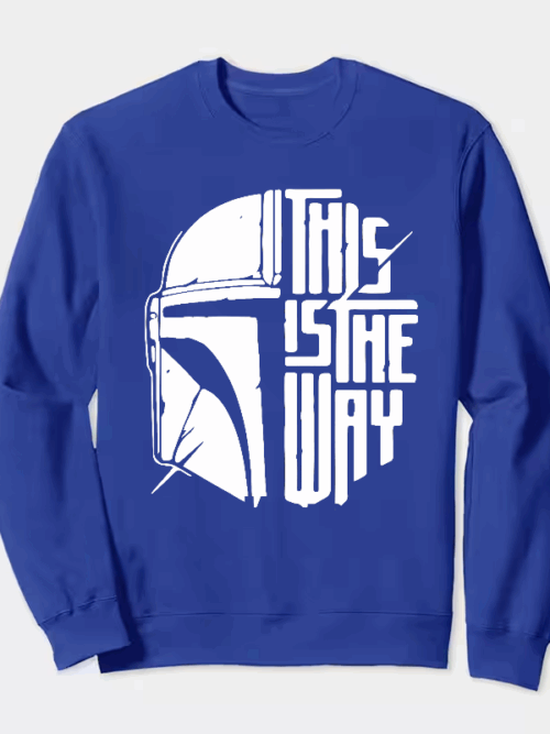 This Is The Way Mandalorian Code Legacy Star Wars Crewneck Sweatshirt