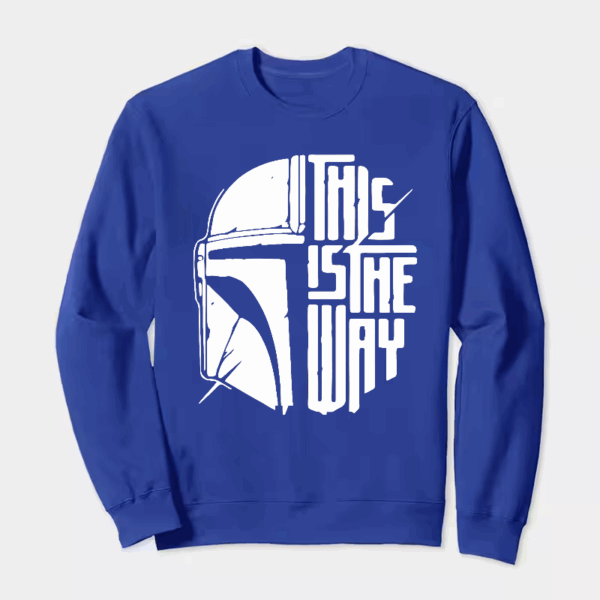 This Is The Way Mandalorian Code Legacy Star Wars Crewneck Sweatshirt