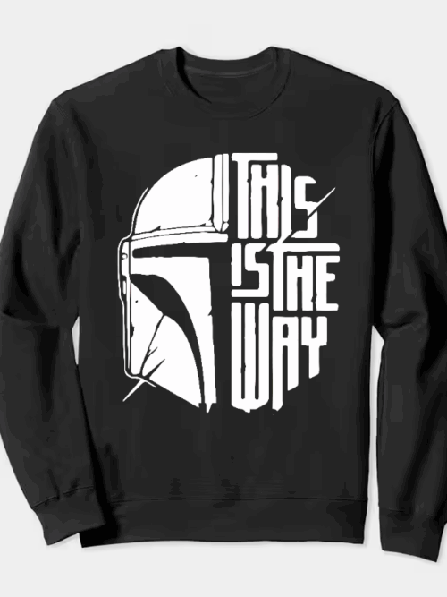 This Is The Way Mandalorian Code Legacy Star Wars Crewneck Sweatshirt