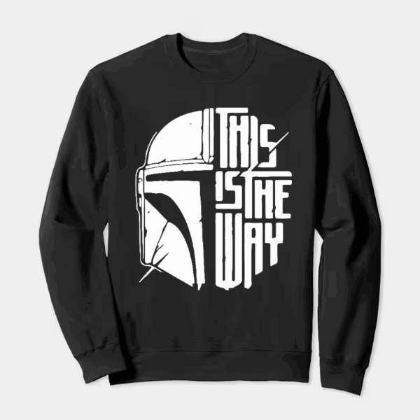 This Is The Way Mandalorian Code Legacy Star Wars Crewneck Sweatshirt