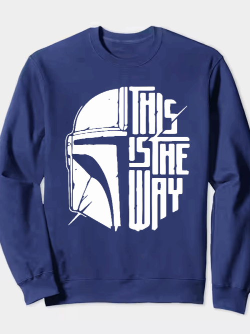 This Is The Way Mandalorian Code Legacy Star Wars Crewneck Sweatshirt
