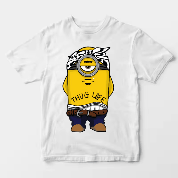 Thug Life Minion Gangsta Unisex T-Shirt