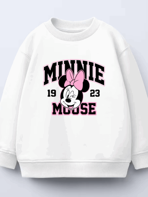 Timeless Charm Minnie Mouse Crewneck Sweatshirt