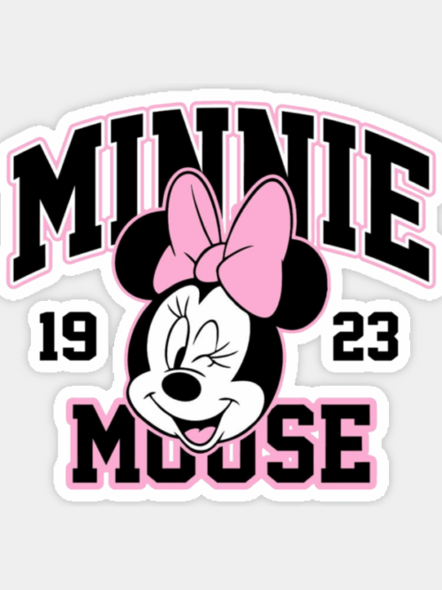 Timeless Charm Minnie Mouse Sticker