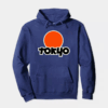 Tokyo Text Japanese Logo Minimal Urban Style Hoodie