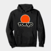 Tokyo Text Japanese Logo Minimal Urban Style Hoodie