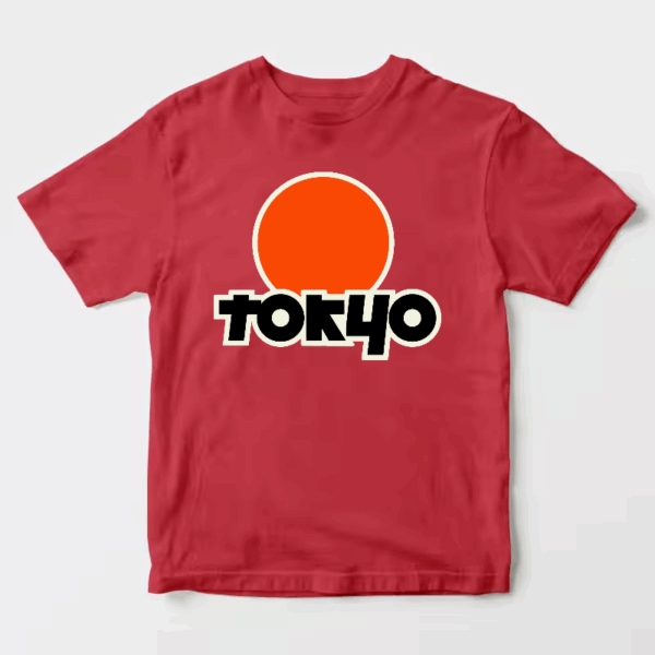 Tokyo Text Japanese Logo Minimal Urban Style Unisex T-Shirt
