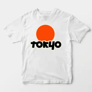 Tokyo Text Japanese Logo Minimal Urban Style Unisex T-Shirt