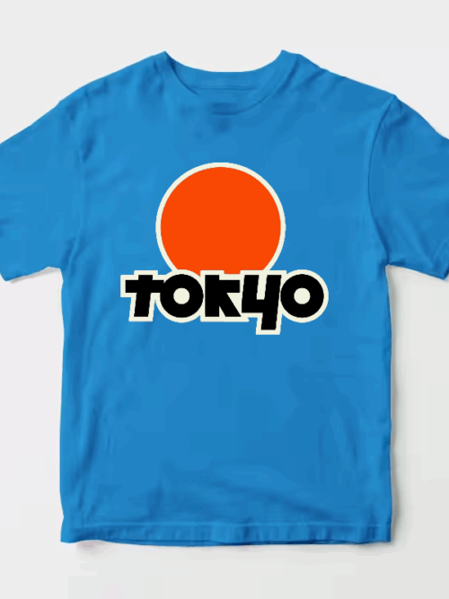 Tokyo Text Japanese Logo Minimal Urban Style Unisex T-Shirt