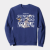 Tom and Jerry Lazy Sunday Chill Crewneck Sweatshirt