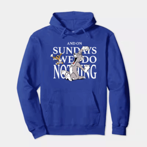 Tom and Jerry Lazy Sunday Chill Hoodie