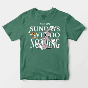 Tom and Jerry Lazy Sunday Chill Unisex T-Shirt