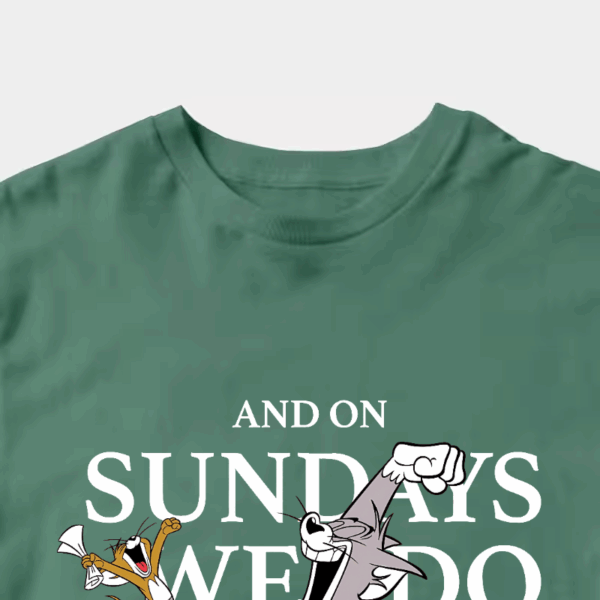 Tom and Jerry Lazy Sunday Chill Unisex T-Shirt