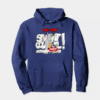 Tom Vs Jerry Slurpy Milk Battle Retro Hoodie
