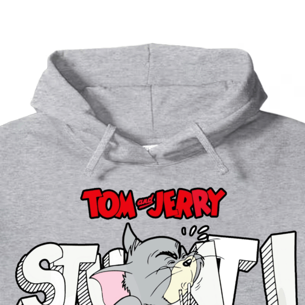 Tom Vs Jerry Slurpy Milk Battle Retro Hoodie