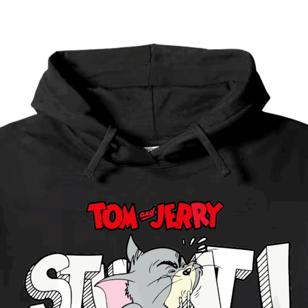 Tom Vs Jerry Slurpy Milk Battle Retro Hoodie