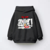 Tom Vs Jerry Slurpy Milk Battle Retro Kids Hoodie