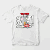 Tom Vs Jerry Slurpy Milk Battle Retro Unisex T-Shirt