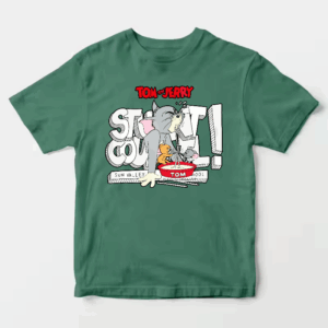 Tom Vs Jerry Slurpy Milk Battle Retro Unisex T-Shirt