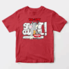 Tom Vs Jerry Slurpy Milk Battle Retro Unisex T-Shirt