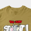 Tom Vs Jerry Slurpy Milk Battle Retro Unisex T-Shirt