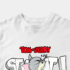 Tom Vs Jerry Slurpy Milk Battle Retro Unisex T-Shirt