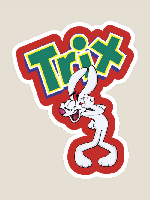 Trix Rabbit Classic Mischief Sticker