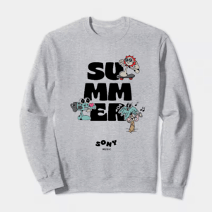 Tropical Summer Sunshine Crewneck Sweatshirt
