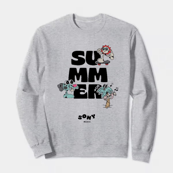 Tropical Summer Sunshine Crewneck Sweatshirt