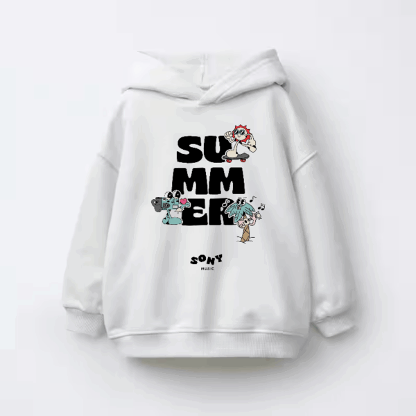 Tropical Summer Sunshine Kids Hoodie