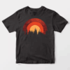 Twilight Pines Sunset Unisex T-Shirt
