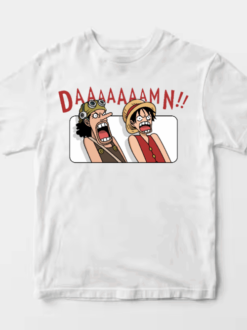 Ussopp and Luffy Shock Mode Unisex T-Shirt