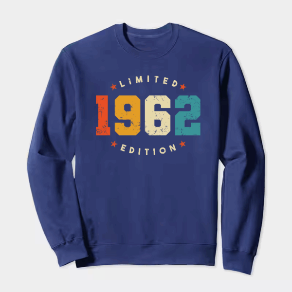 Vintage 1962 – A Classic Never Gets Old Crewneck Sweatshirt