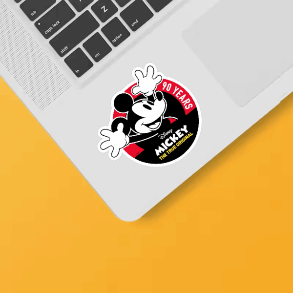 Vintage Mickey Mouse Sticker