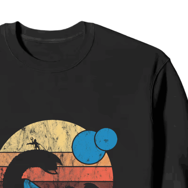 Visit Arrakis Vintage Distressed Sci Fi Desert Crewneck Sweatshirt