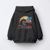 Visit Arrakis Vintage Distressed Sci Fi Desert Kids Hoodie