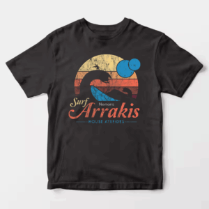 Visit Arrakis Vintage Distressed Sci Fi Desert Unisex T-Shirt