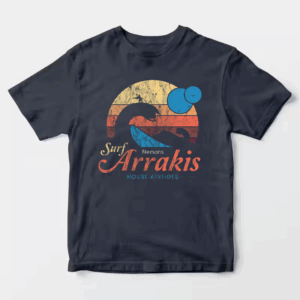Visit Arrakis Vintage Distressed Sci Fi Desert Unisex T-Shirt