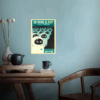 Wall-E Faces of Eve Retro Disney Art Poster