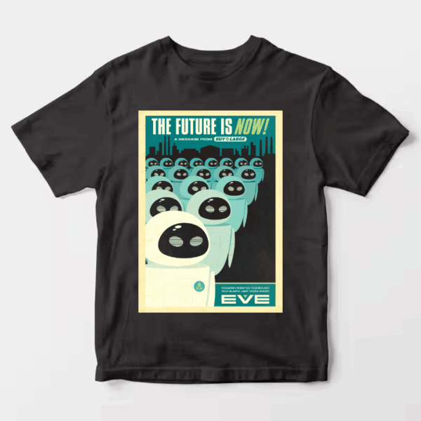 Wall-E Faces of Eve Retro Disney Art Unisex T-Shirt