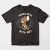 Wanna Mess With Me Angry Jerry Cartoon Unisex T-Shirt