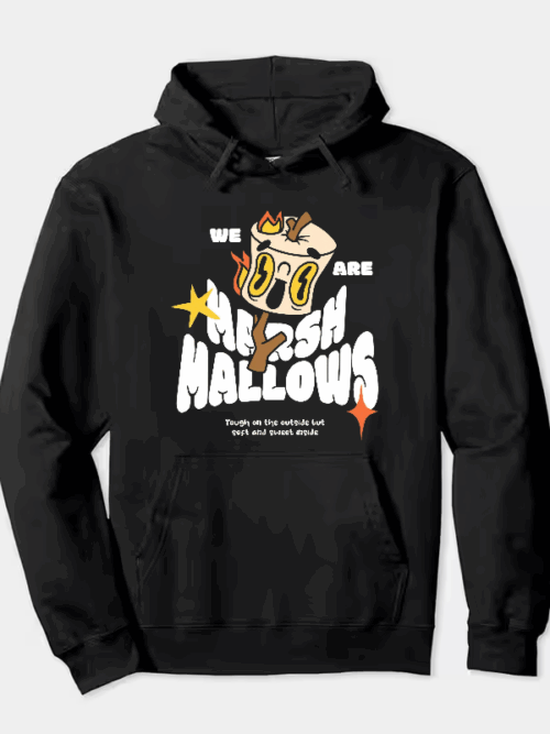 We Are Marshmallows Soft Sweet and United Hoodie