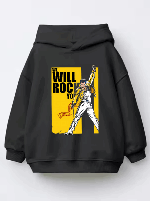 We Will Rock You Kids Hoodie