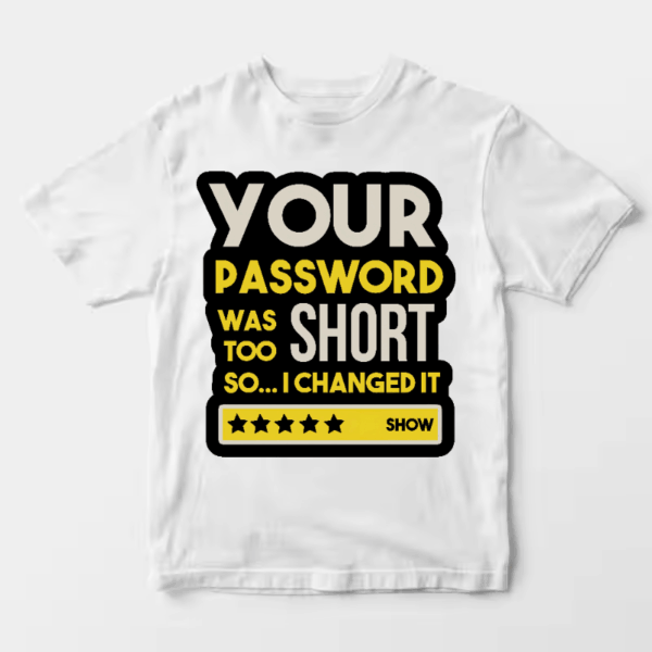 Weak Password Detected Hacker Mode On Unisex T-Shirt